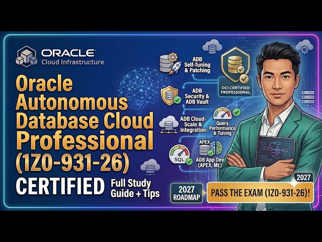 Exam Preparation & Study Guide | Oracle Autonomous Database Cloud Professional (1Z0-931-26)