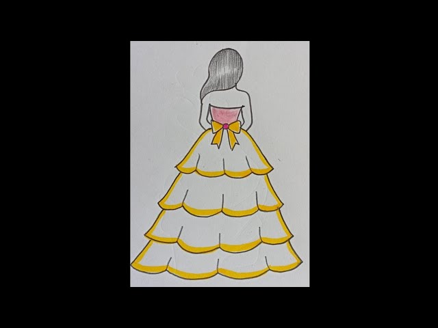 Learn How To Draw Beautiful Backside Girl Drawing Step By Step Easy #girldrawingtutorial #pencilart