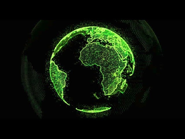 Digital Earth Tutorial in After Effects - After Effects Tutorial - No Plugins