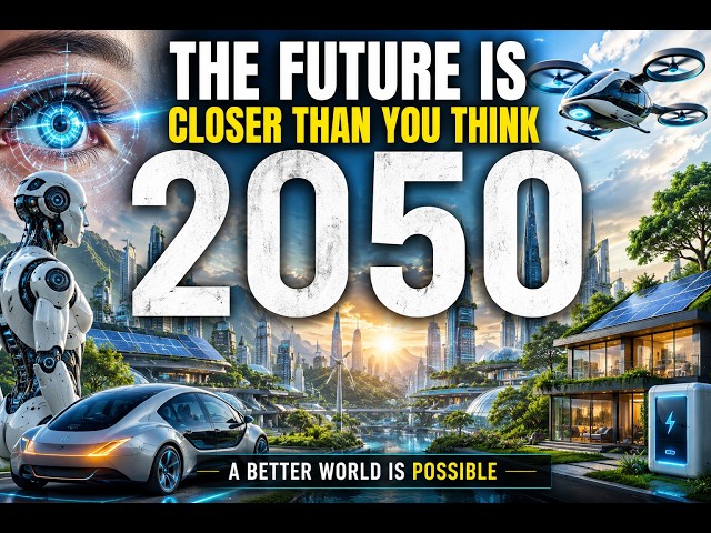 🌎 El 2050 llega más rápido de lo que piensas: así podría ser la vida