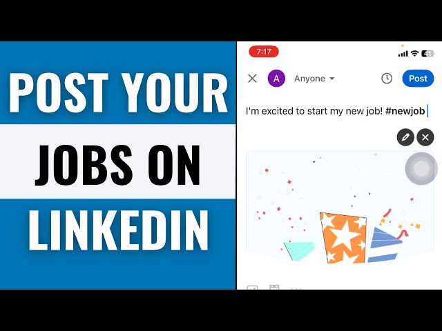 How To Post New Job Update On LinkedIn | Post New Position On LinkedIn (Full Tutorial)