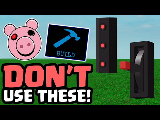 12 MOST COMMON Piggy Build Mode Mistakes!🐷⚠️