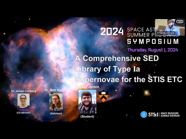 STScI 2024 Summer Internship (SASP) Final Presentation