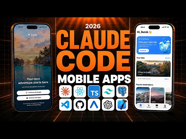 The Ultimate Claude Code Tutorial for Mobile Apps - FULL COURSE