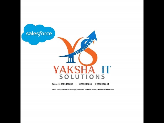 01. DEMO CLASS  (10-08-26) | SFDC AUGUST BATCH - SURESH SIR | Yaksha IT Solutions | 8247090665 |