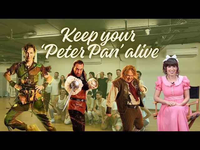 From Las Vegas spectacles to Neverland: A new Peter Pan flies