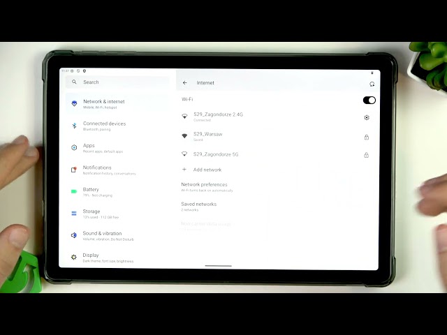 Connect Black Shark Pad 7 to Wi-Fi and Manage Networks