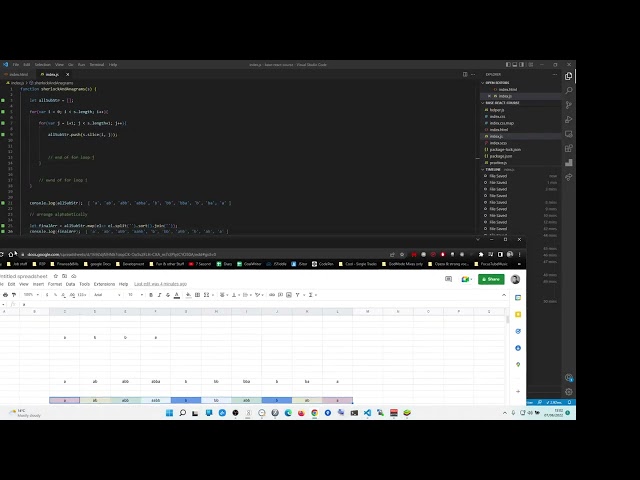 HackerRank Sherlock and Anagrams JavaScript, Hacker Rank, Sherlock and Anagrams JS