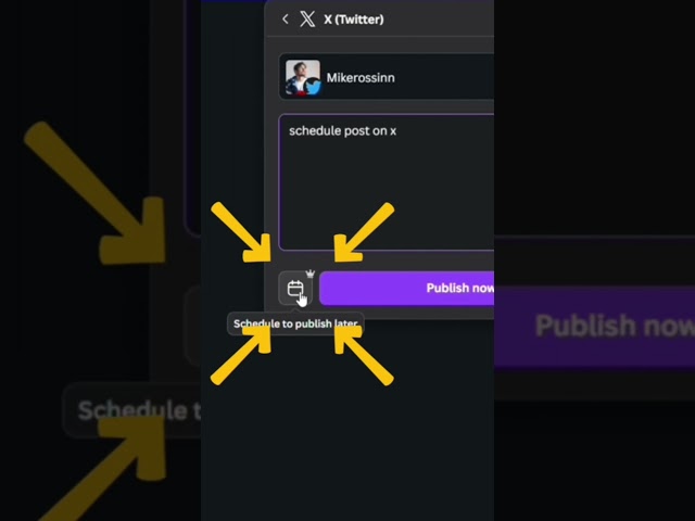 Schedule Social Media Posts in Canva