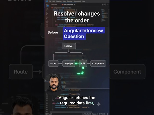 Angular Interview Question Resolver #angularinterview #angular #angulartutorial #angular22