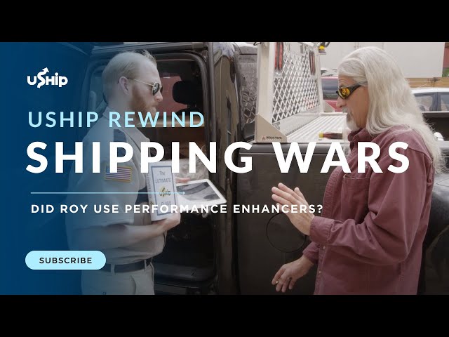 uShip Rewind: Did Roy Use Performance Enhancers?