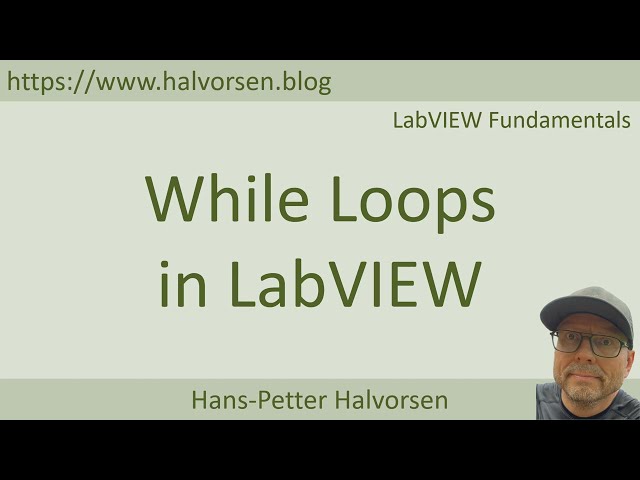 While Loops in LabVIEW