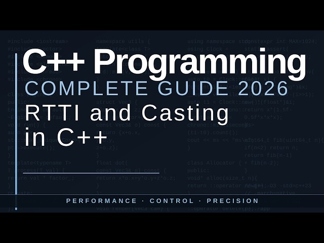 RTTI, dynamic cast, static cast and const cast in C++