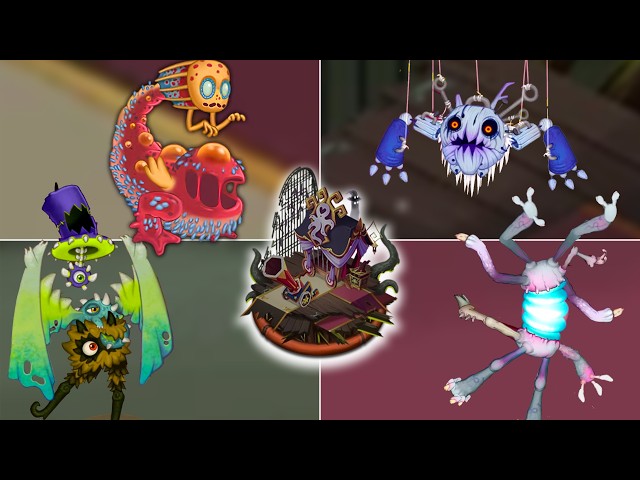 Minor Paironormal Carnival - All Monsters Wave 4 (My Singing Monsters)
