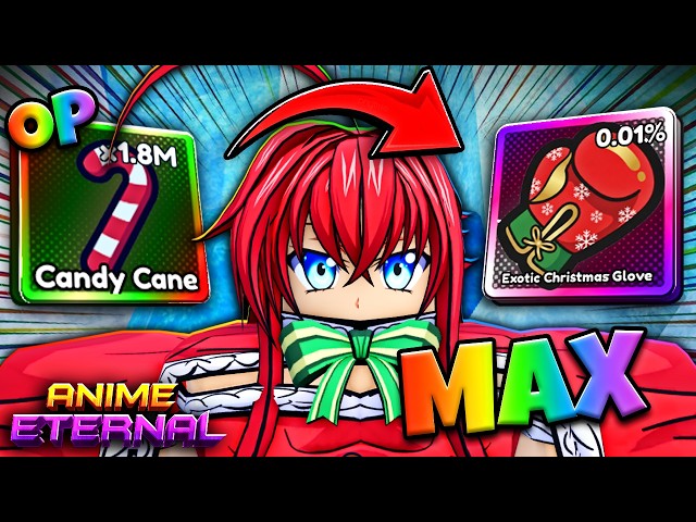 MAXING the WINTER Event in Anime Eternal ROBLOX.. (0.01%)