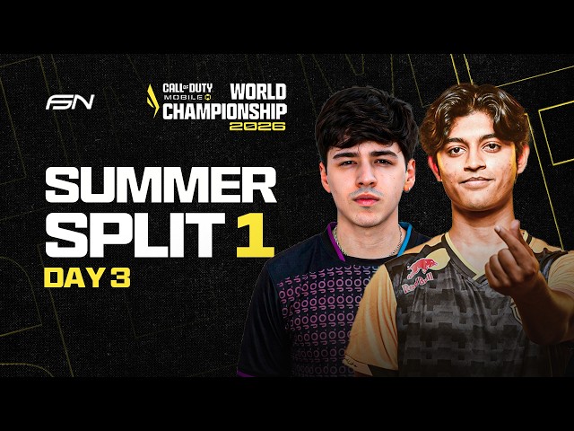 CODM World Championship 2026 | India Summer Split - I | Day - 3