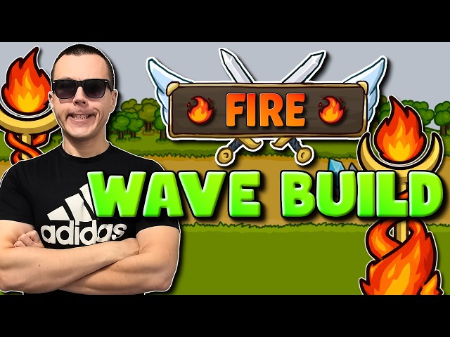 Grow Castle Best Wave Build | Fire & Town Archer Setup