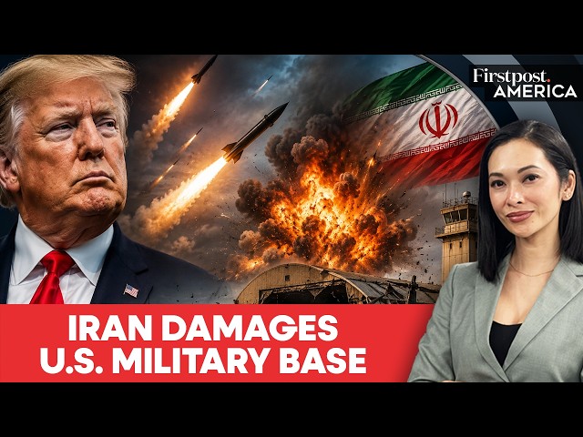 Iran Hits US Base After Trump Strikes Tehran Military Sites | Firstpost America | N18G