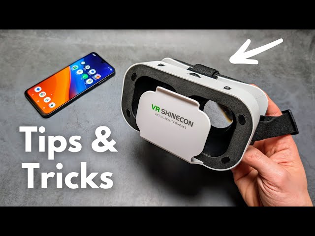 How to SETUP & Use - VR Shinecon Virtual Reality Glasses 3D Headset with Any Phone -Android & iPhone