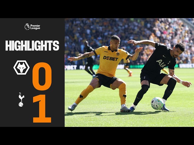 Wolves 0-1 Tottenham Hotspur | Highlights