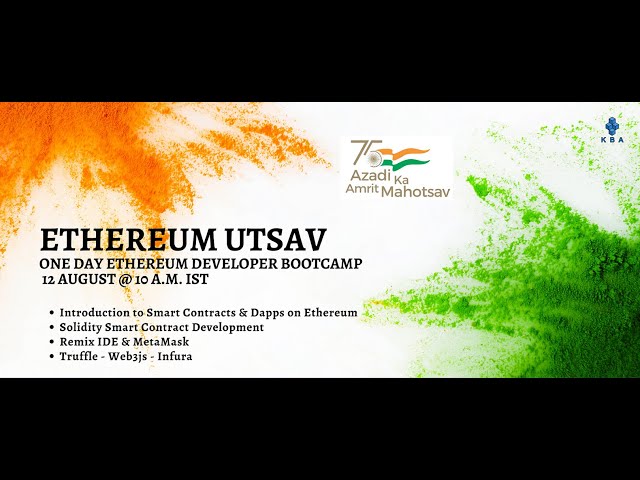 One Day Ethereum Developer Bootcamp