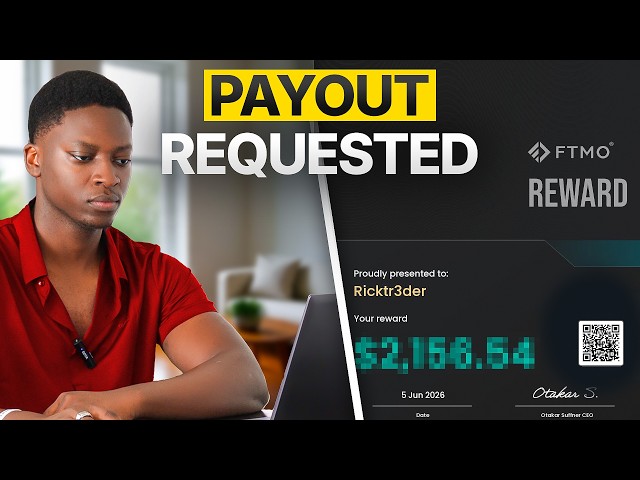 Requesting My Fourth Payout Live!! - $200,000 FTMO Account