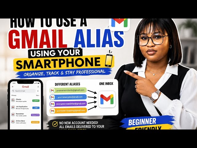 How to Use a Gmail Alias Using Your Smartphone | Beginner Tutorial
