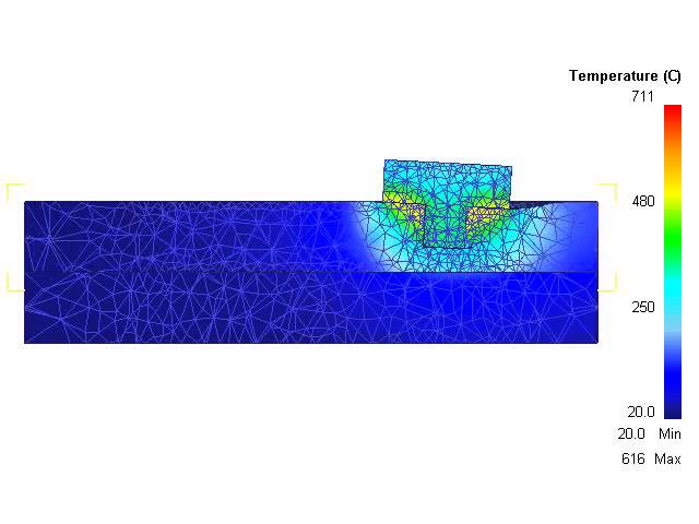 Friction Stir Welding simulation on SFTC DEFROM 3D