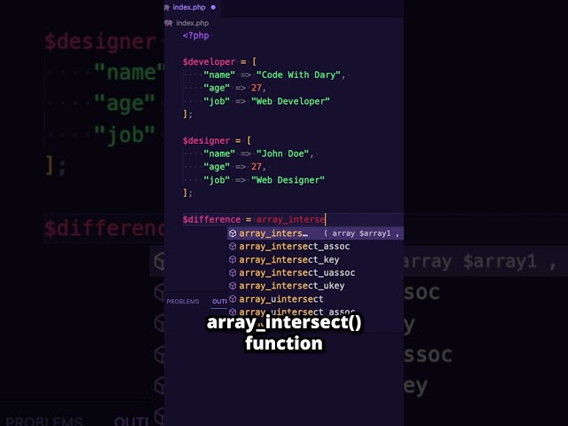 75% Don’t Know This Array Method in PHP!!! #php #shorts