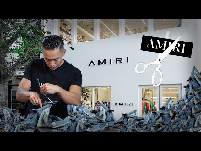 This is how much it cost to make these $1000 Amiri Jeans - Review