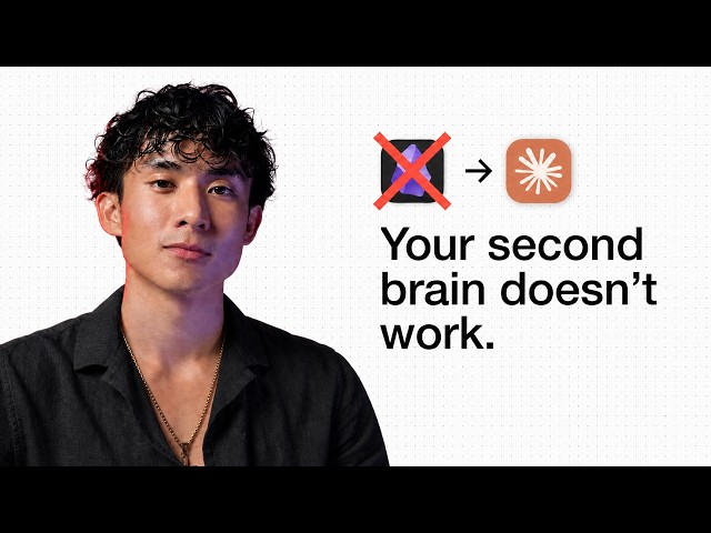 How To Build A 2nd Brain With Claude Code (NOT Obsidian)