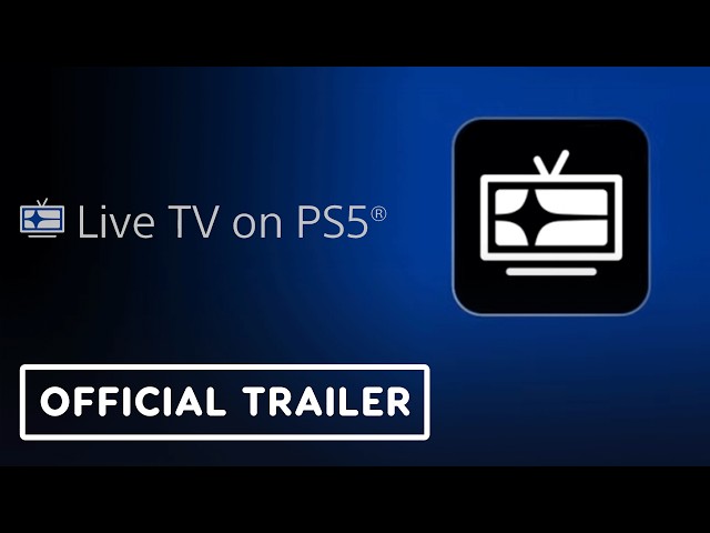Live TV on PS5 - Official Announcement Trailer