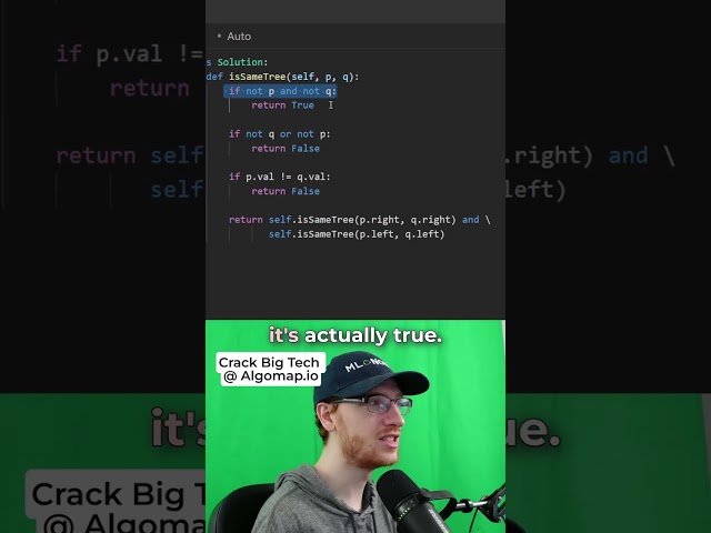 My Favorite Binary Tree Question   Same Binary Tree - Leetcode 100