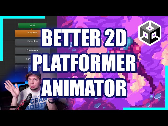 2D platformer tutorial with a special FSM in Unity
