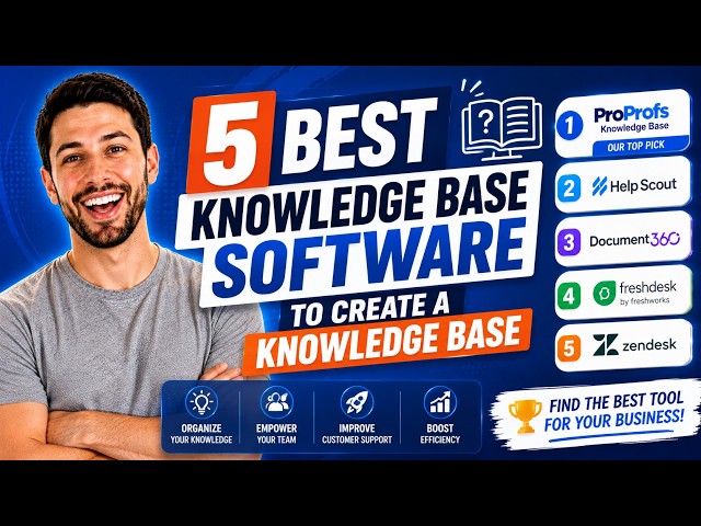 5 Best Knowledge Base Software to Create a Knowledge Base