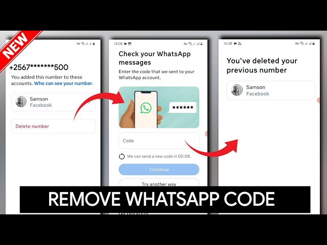 How to Remove Whatsapp Code in Facebook | How to Remove Number from Facebook Without Whatsapp Code