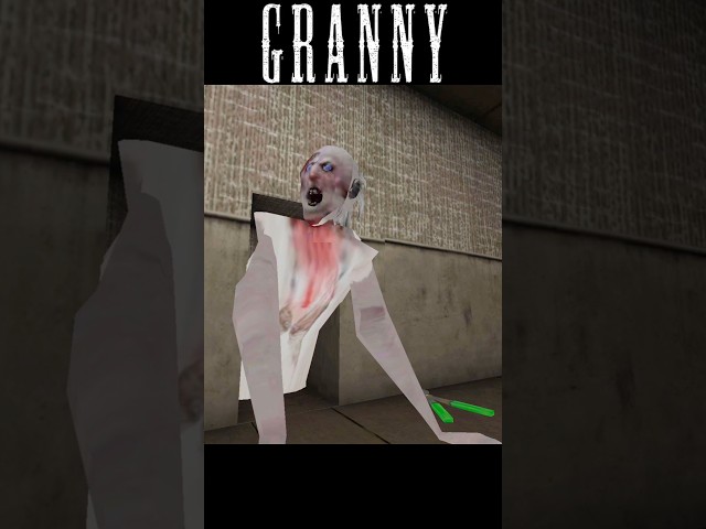 Granny Slendrina Asylum Atmosphere | Sewer Escape in Normal Mod #granny#horror#gaming#shorts
