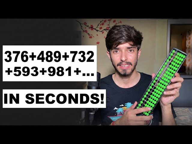 The Japanese Finger Maths – Soroban Explained! Calculate Faster than a calculator. Soroban Part - 1