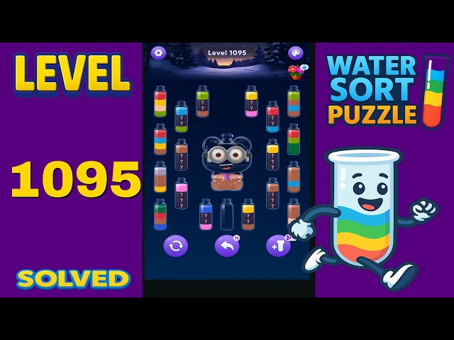 Water Sort – Level 1095 | Walkthrough Solution
