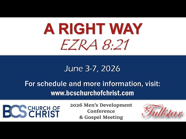 2026 Men's Development Conference - Sunday Afternoon Session