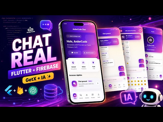 Build a Real-Time Chat App with Flutter, Firebase, and GetX from Scratch