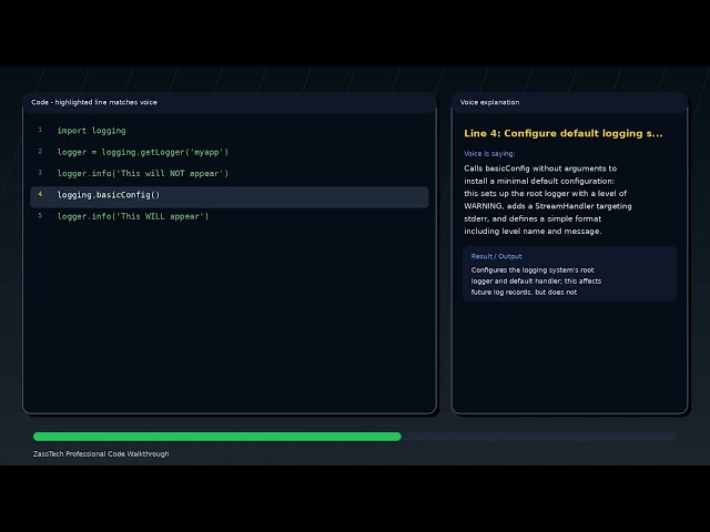Python Logs Vanish Without This One Line