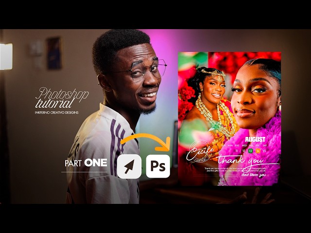 Photoshop Tutorial: Thank you flyer in photoshop _ Part 1