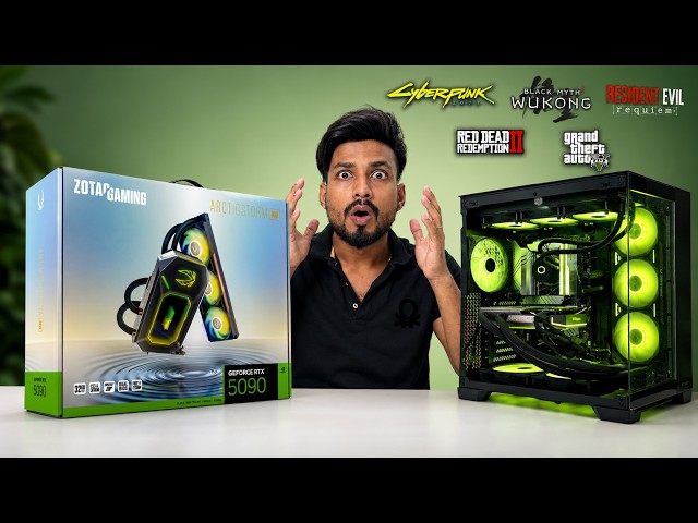 I Built the 7 Lakh NVIDIA RTX 5090 Dream PC – 8 Games Tested, Insane Power & Performance