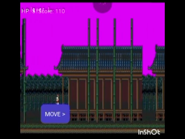 Pydroid3 + pygame= SEGA SHINOBI 🥷🏯