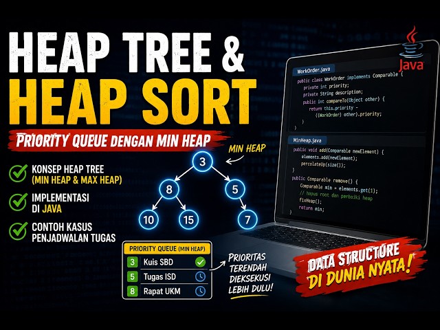 Responsi jurnal 13 Heap tree & heap sort