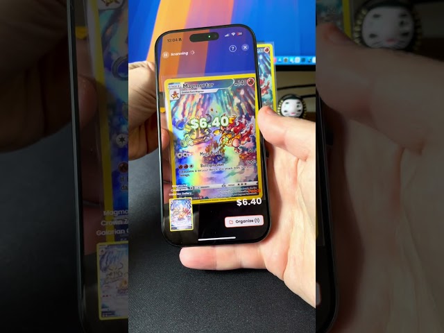Scan and check card values instantly downloading Acorn TCG on  App Store #PokemonTCG #PokemonCards
