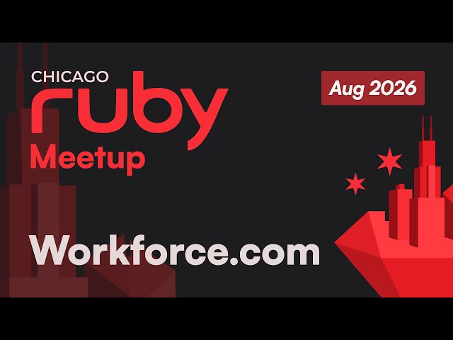 ChicagoRuby Meetup - August 2026: AI, Ruby, and the Future of Software Development