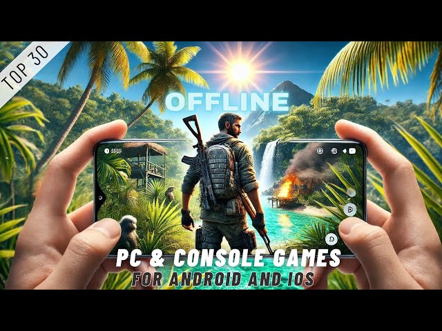 Top 30 OFFLINE High graphics Games for Android and IOS ported from PC/ Console (2025)🔥