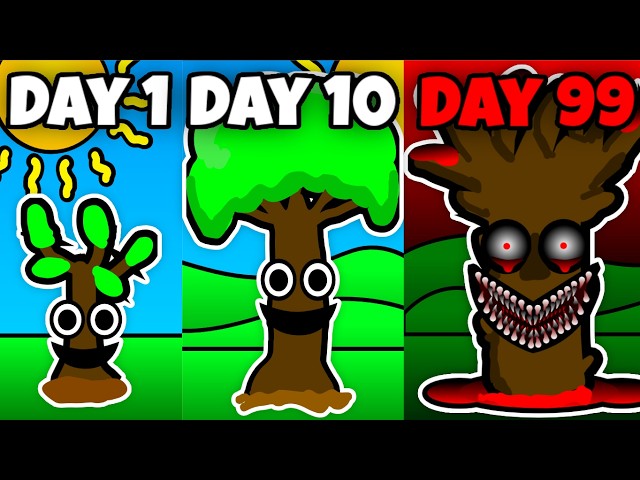 I Made A Tree Game That Secretly Turns SCARY On Scratch